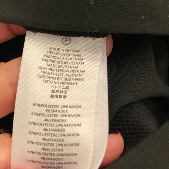 *Michael Kors* Classic Black Silver Hardware Zip Shirtdress Sz M - Picture 7 of 9